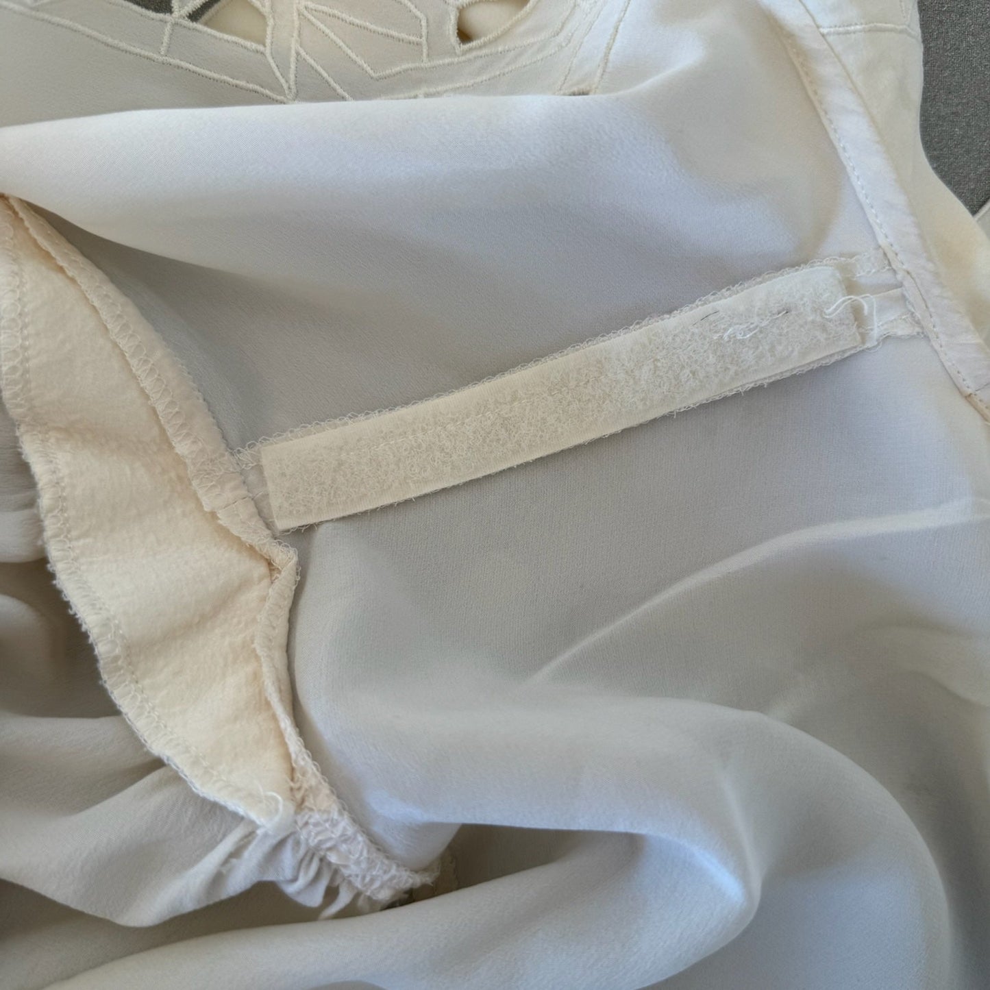 Camicia vintage in seta anni 60 ricamo a mano