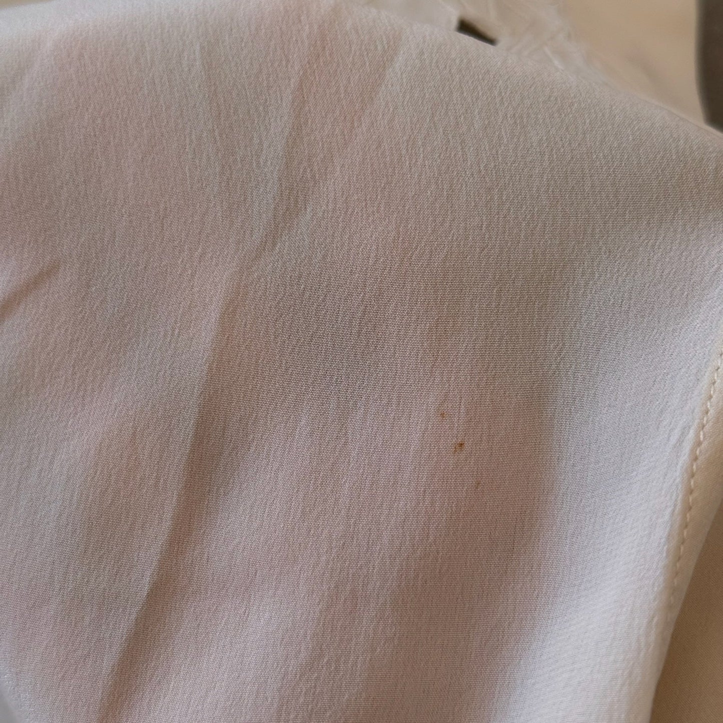 Camicia vintage in seta anni 60 ricamo a mano