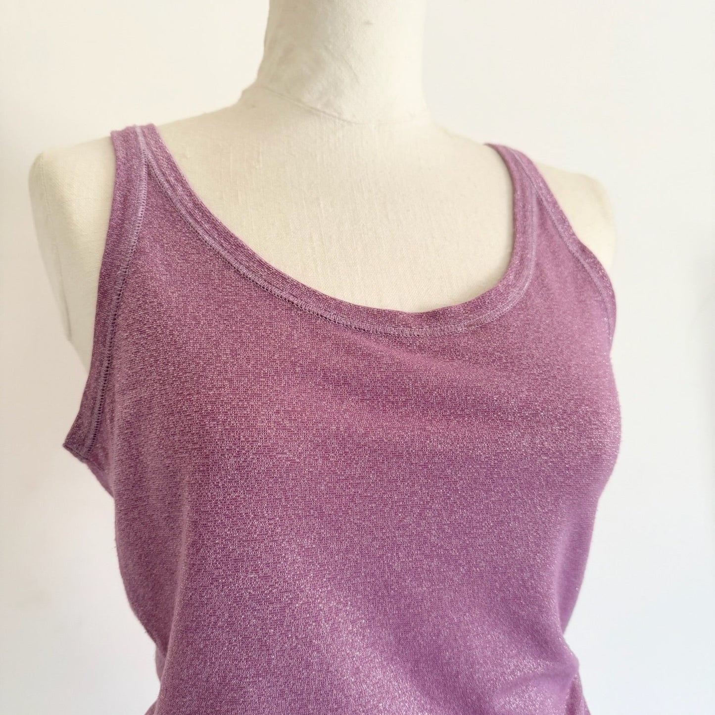 Canotta Dolce & Gabbana lilla y2k