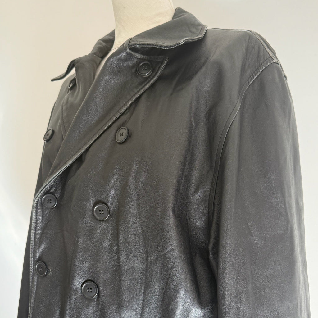 Giacca in pelle Zeman 1980s