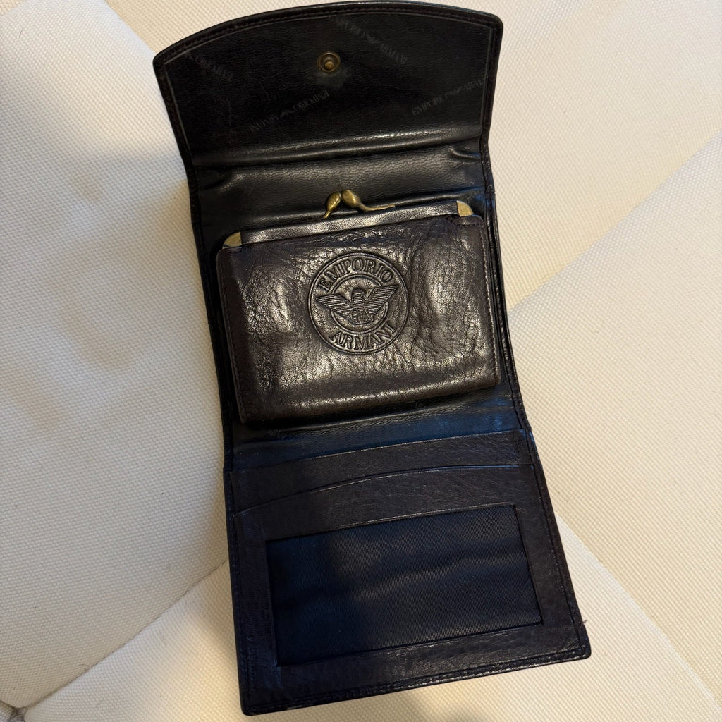 Portafoglio pelle Emporio Armani anni 90