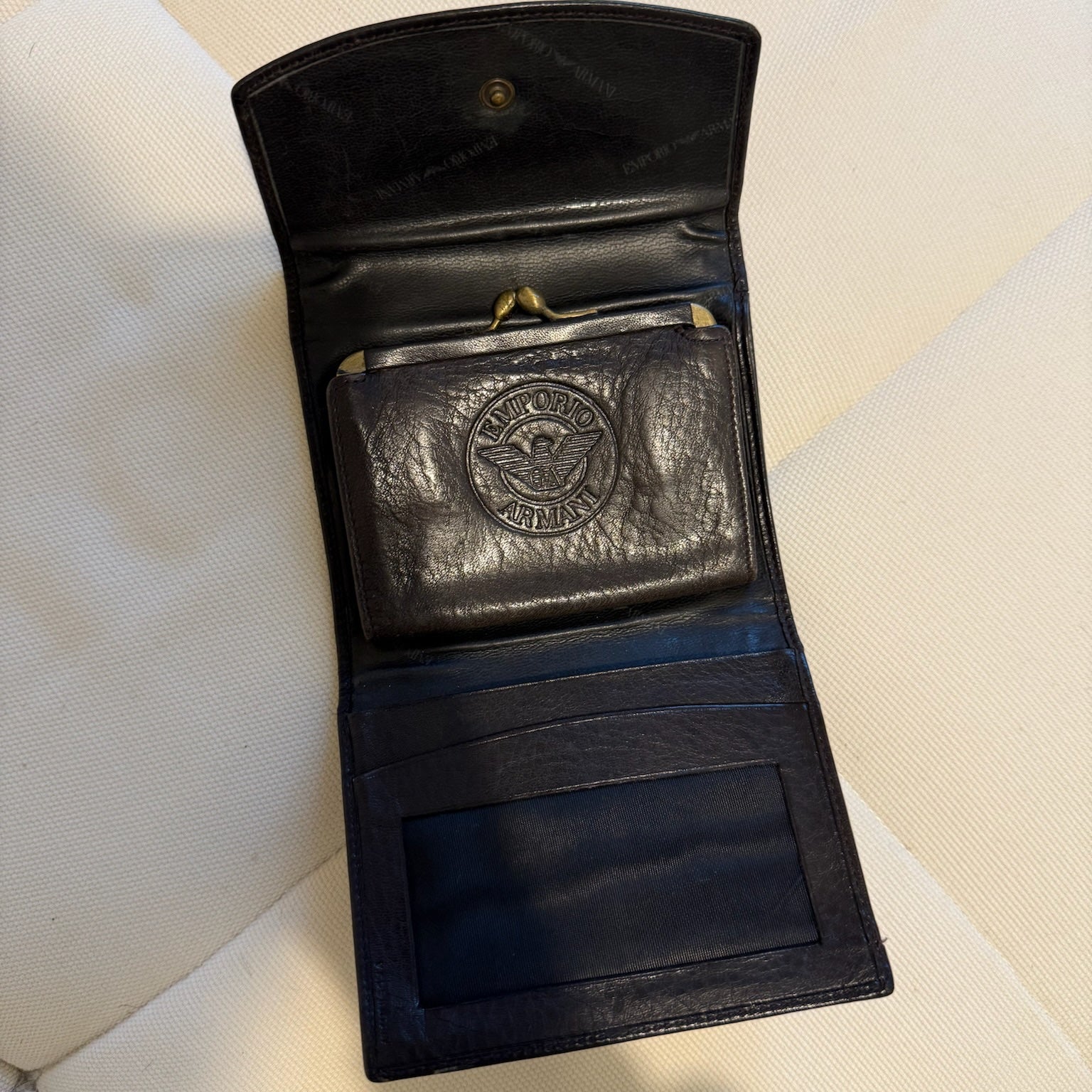 Portafoglio pelle Emporio Armani anni 90