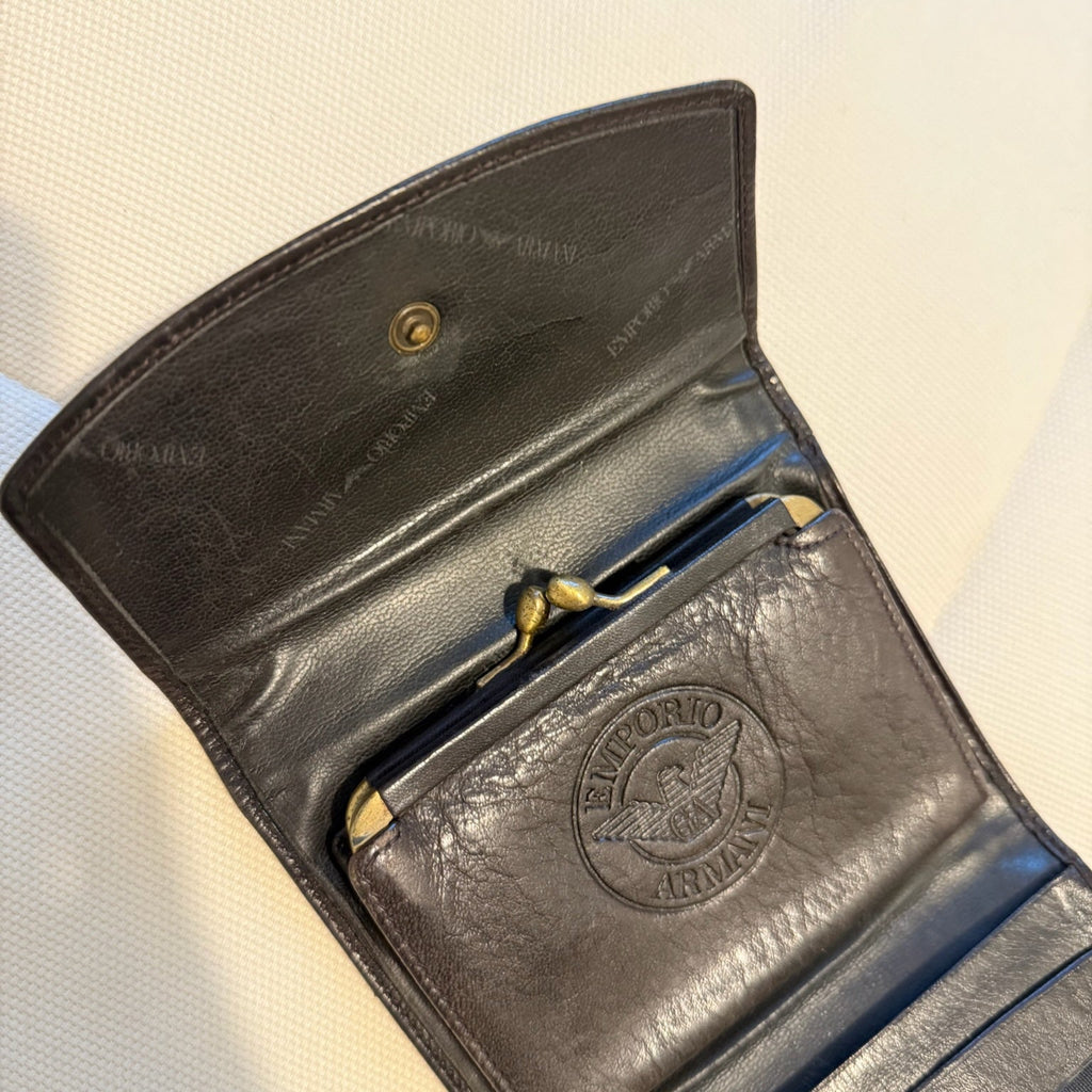Portafoglio pelle Emporio Armani anni 90