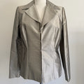 Giacca silver in pura seta anni 2000