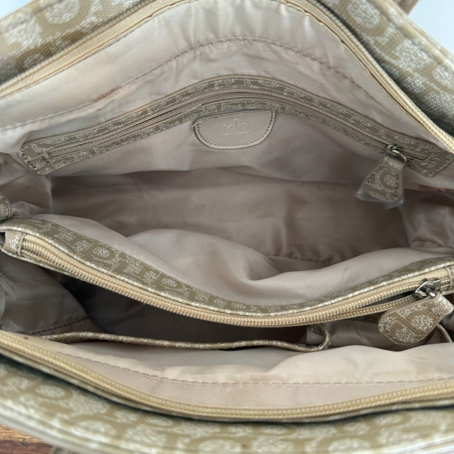 Borsa Rocco Barocco beige y2k