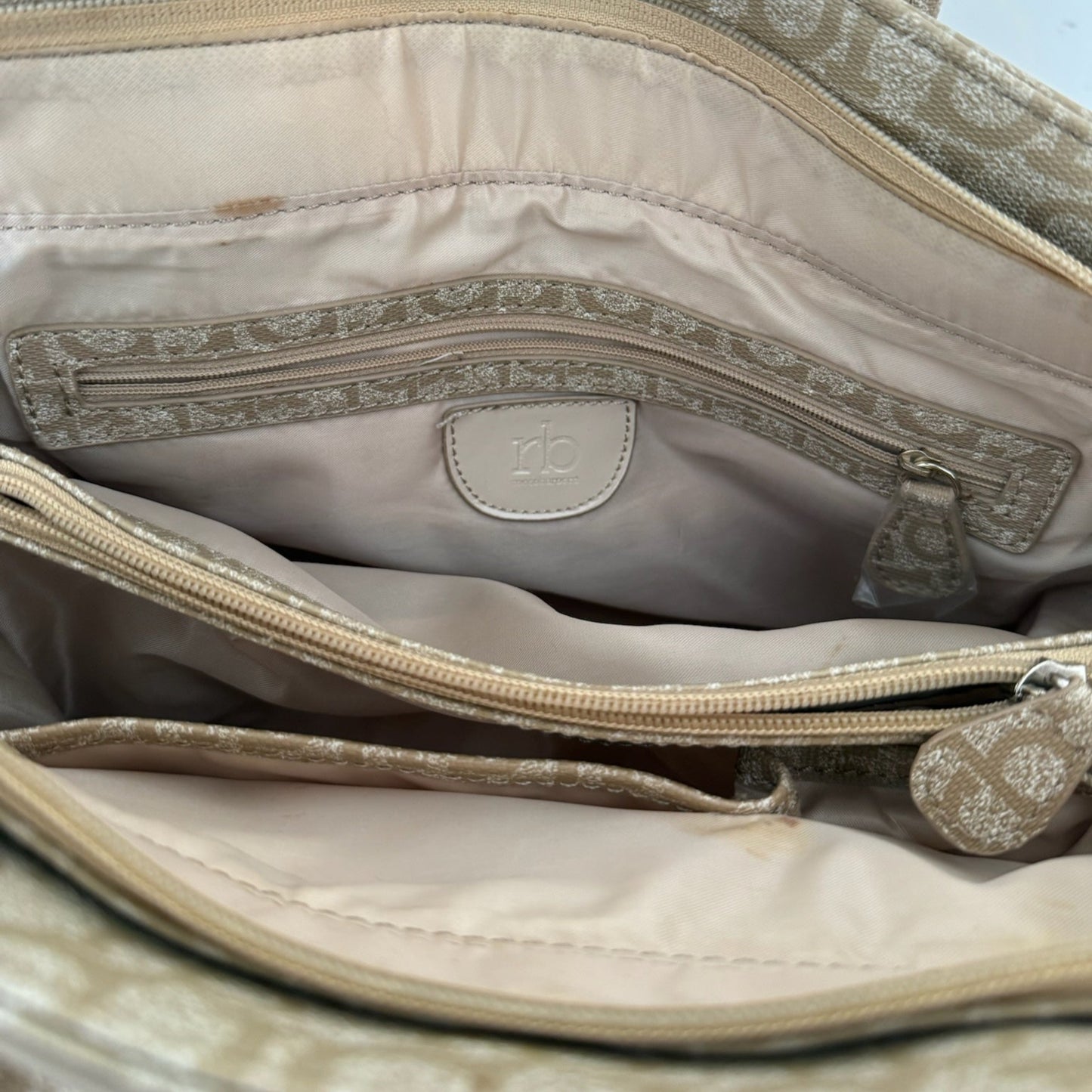 Borsa Rocco Barocco beige y2k