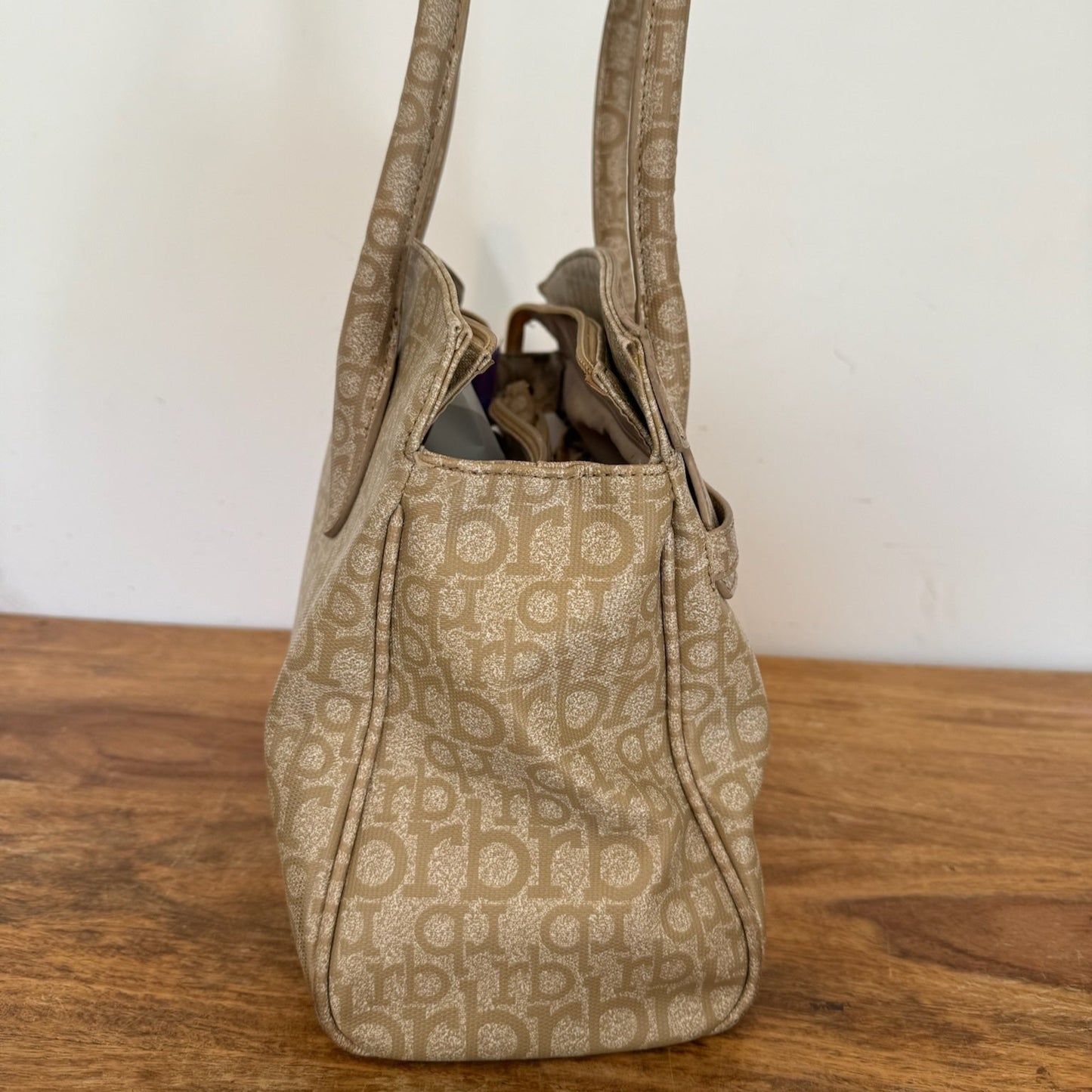 Borsa Rocco Barocco beige y2k