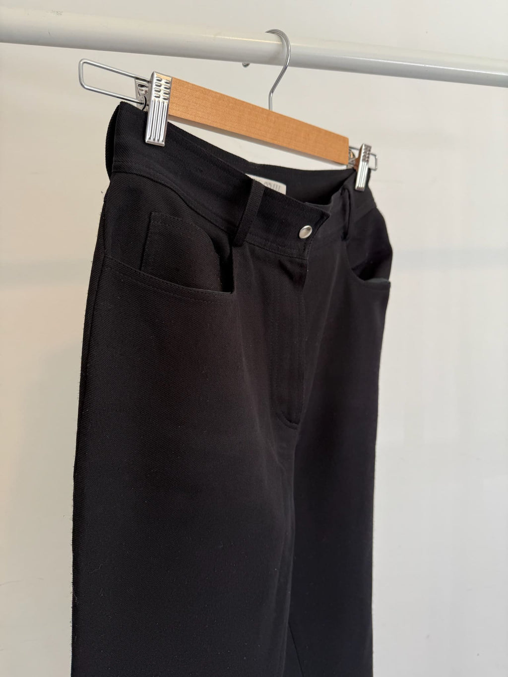 Pantaloni Miu Miu neri vintage