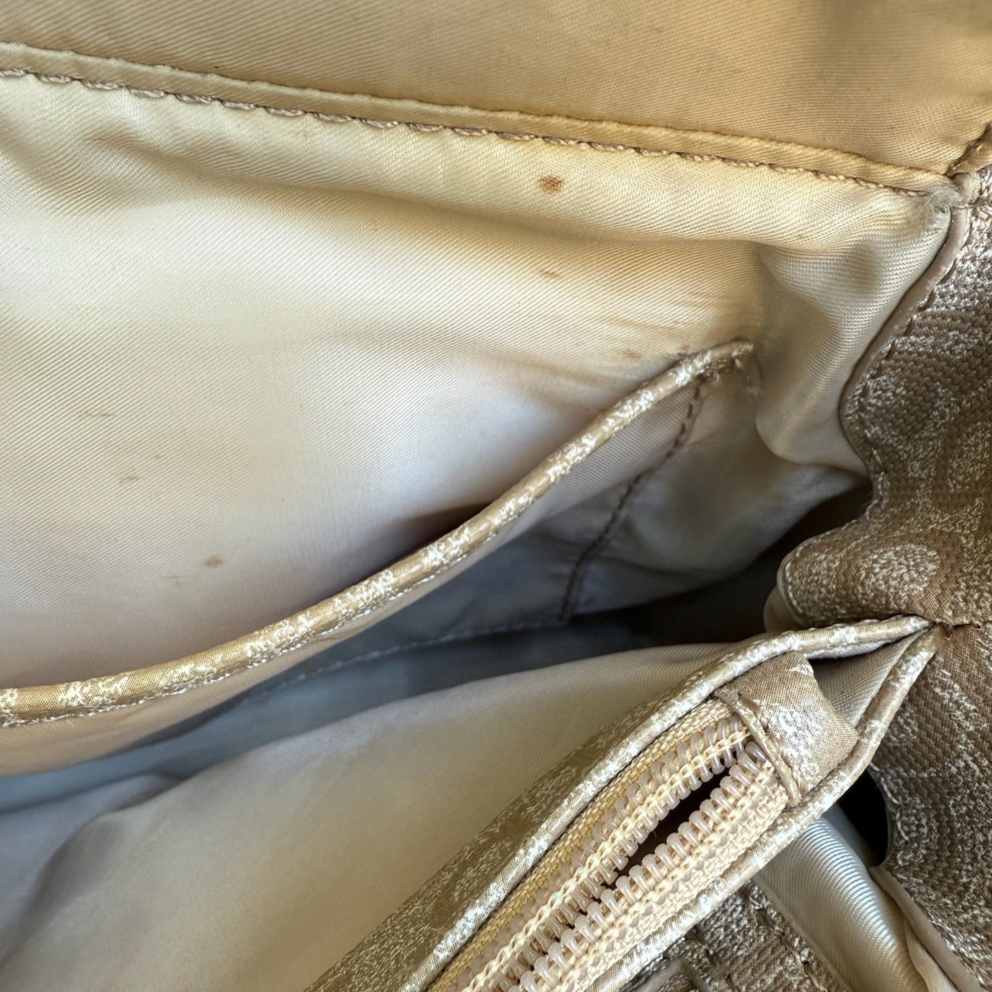 Borsa Rocco Barocco beige y2k