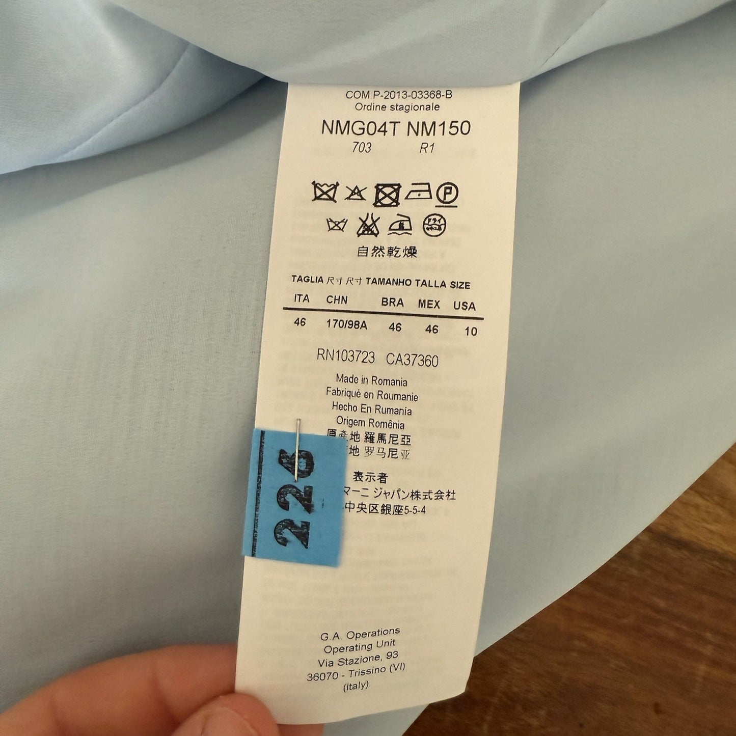 Giacca Armani Collezioni y2k