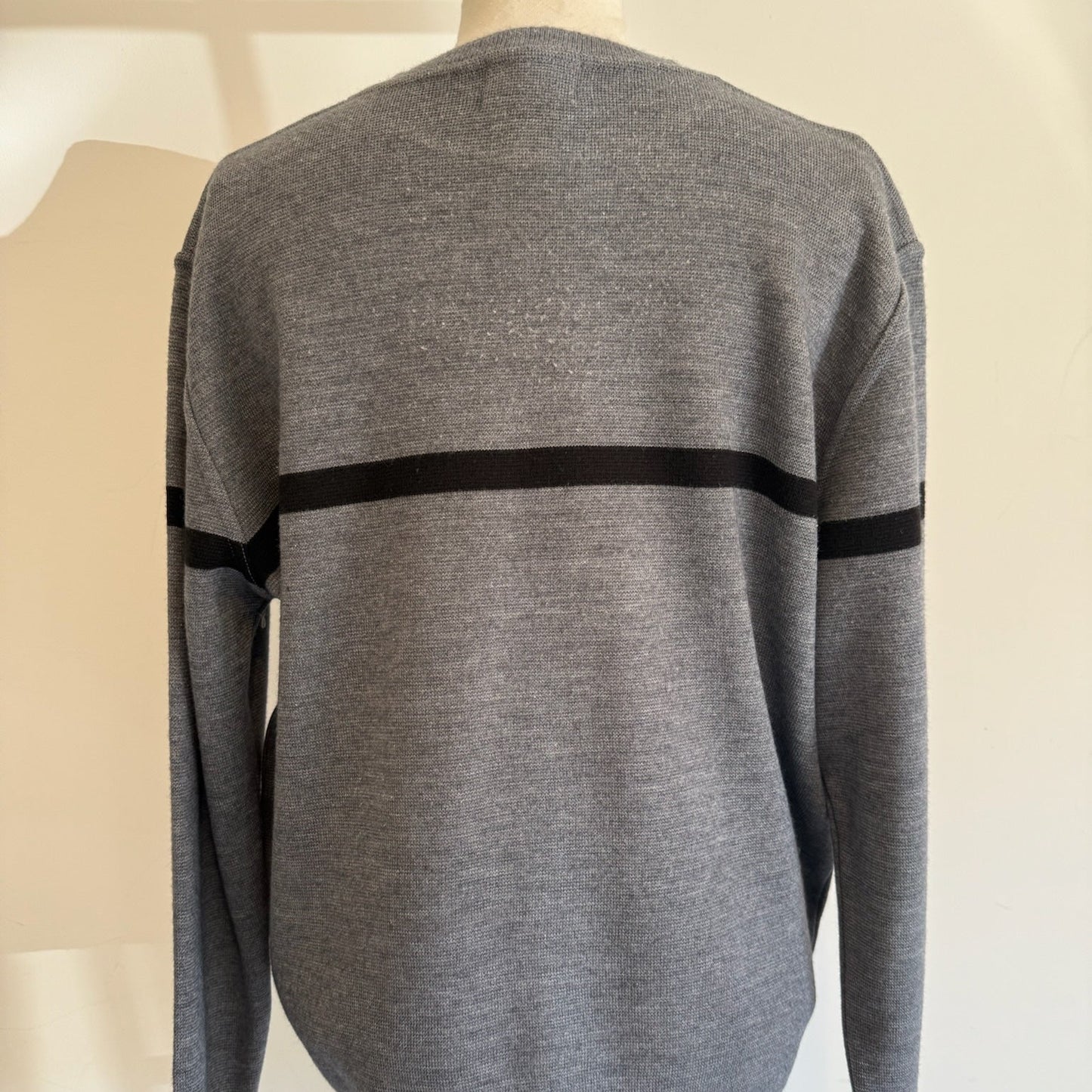 Maglione Iceberg Jeans grigio y2k