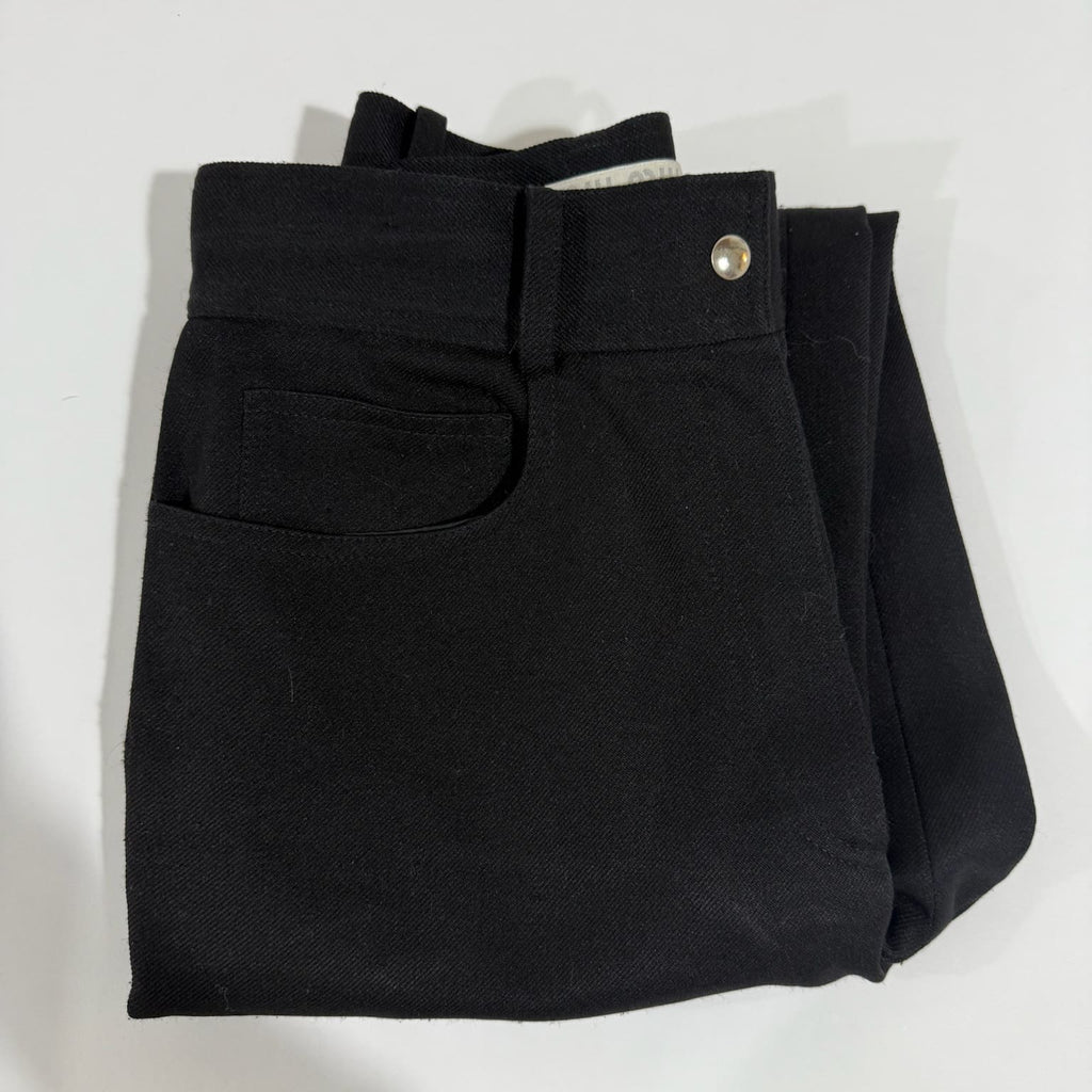 Pantaloni Miu Miu neri vintage