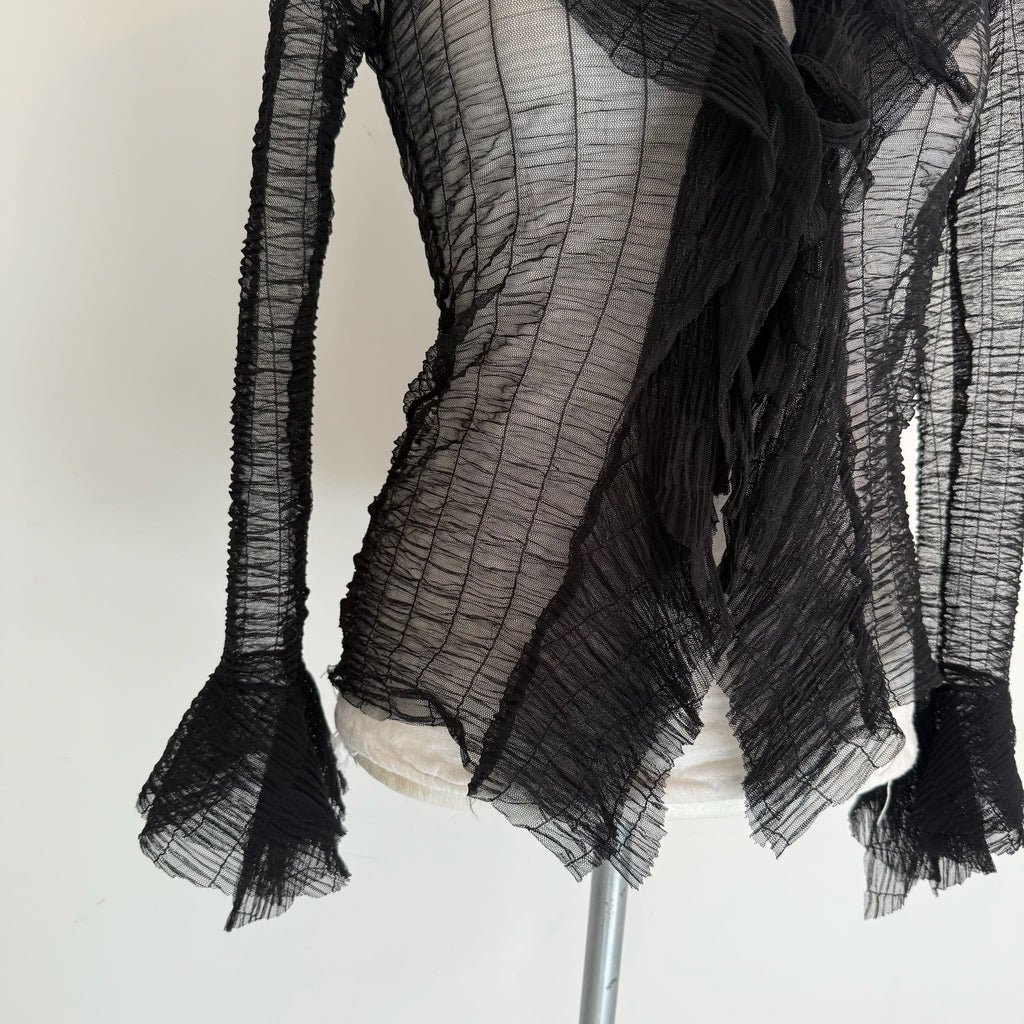 Camicetta fiocchi rouches 2000s