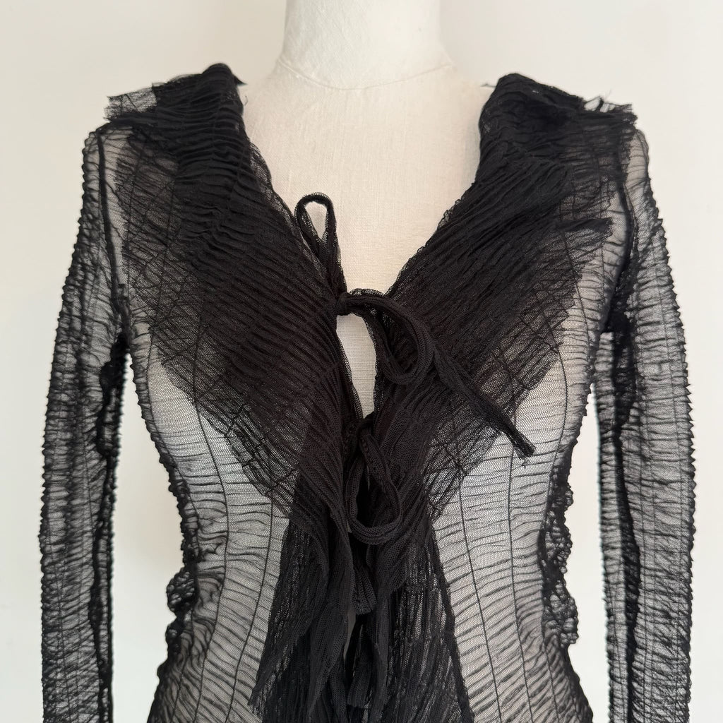 Camicetta fiocchi rouches 2000s