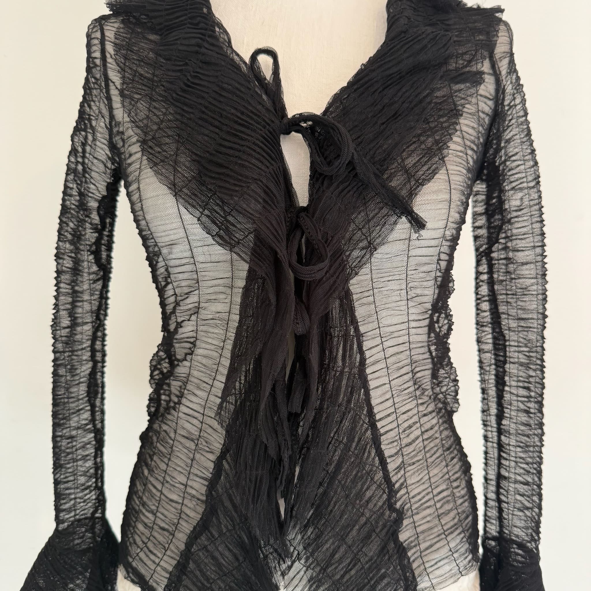 Camicetta fiocchi rouches 2000s