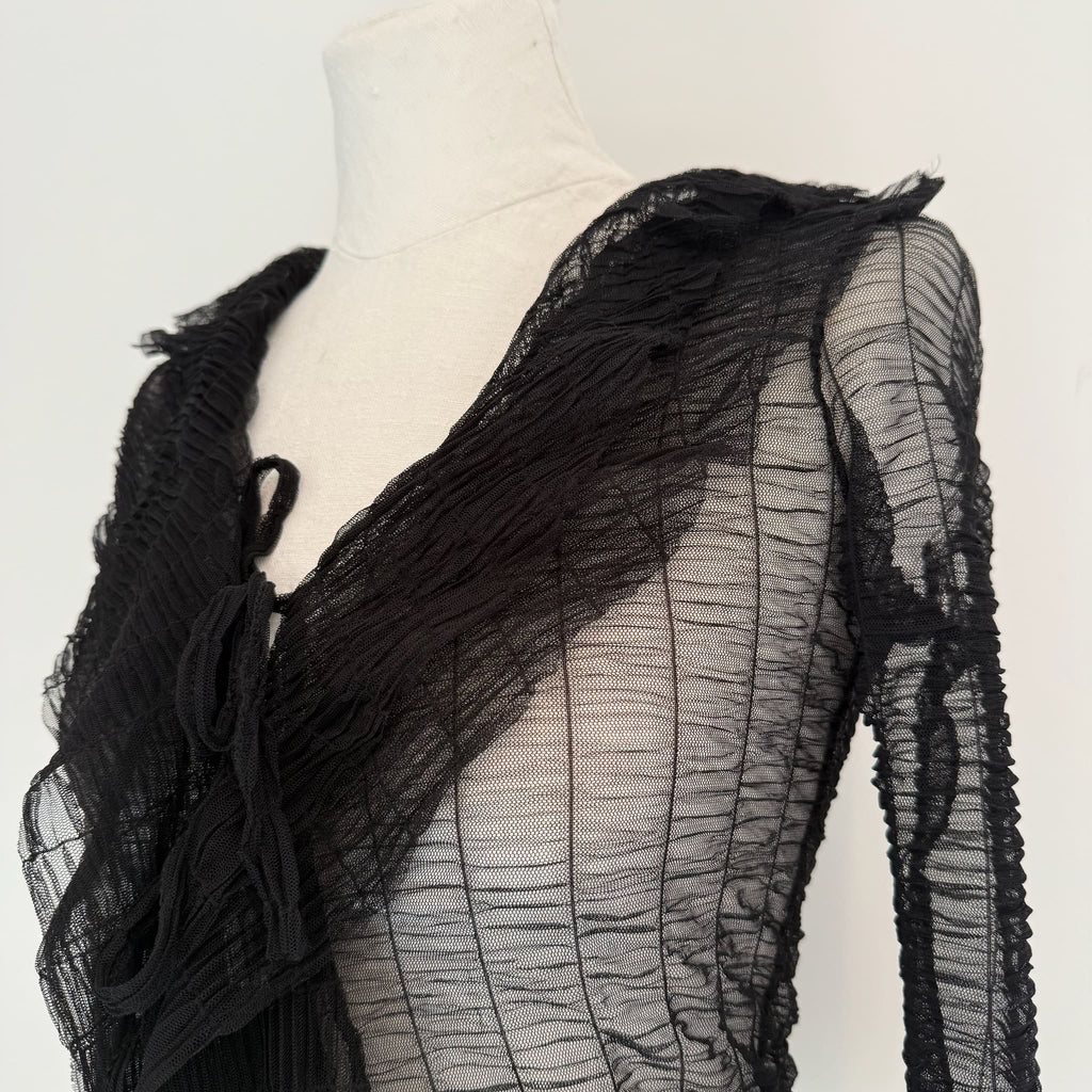 Camicetta fiocchi rouches 2000s