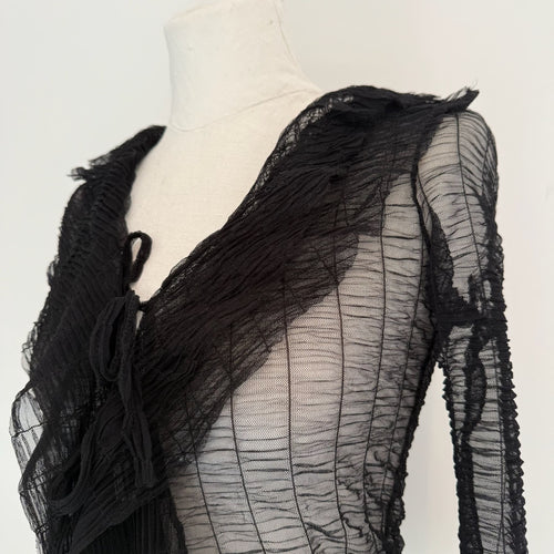 Camicetta fiocchi rouches 2000s