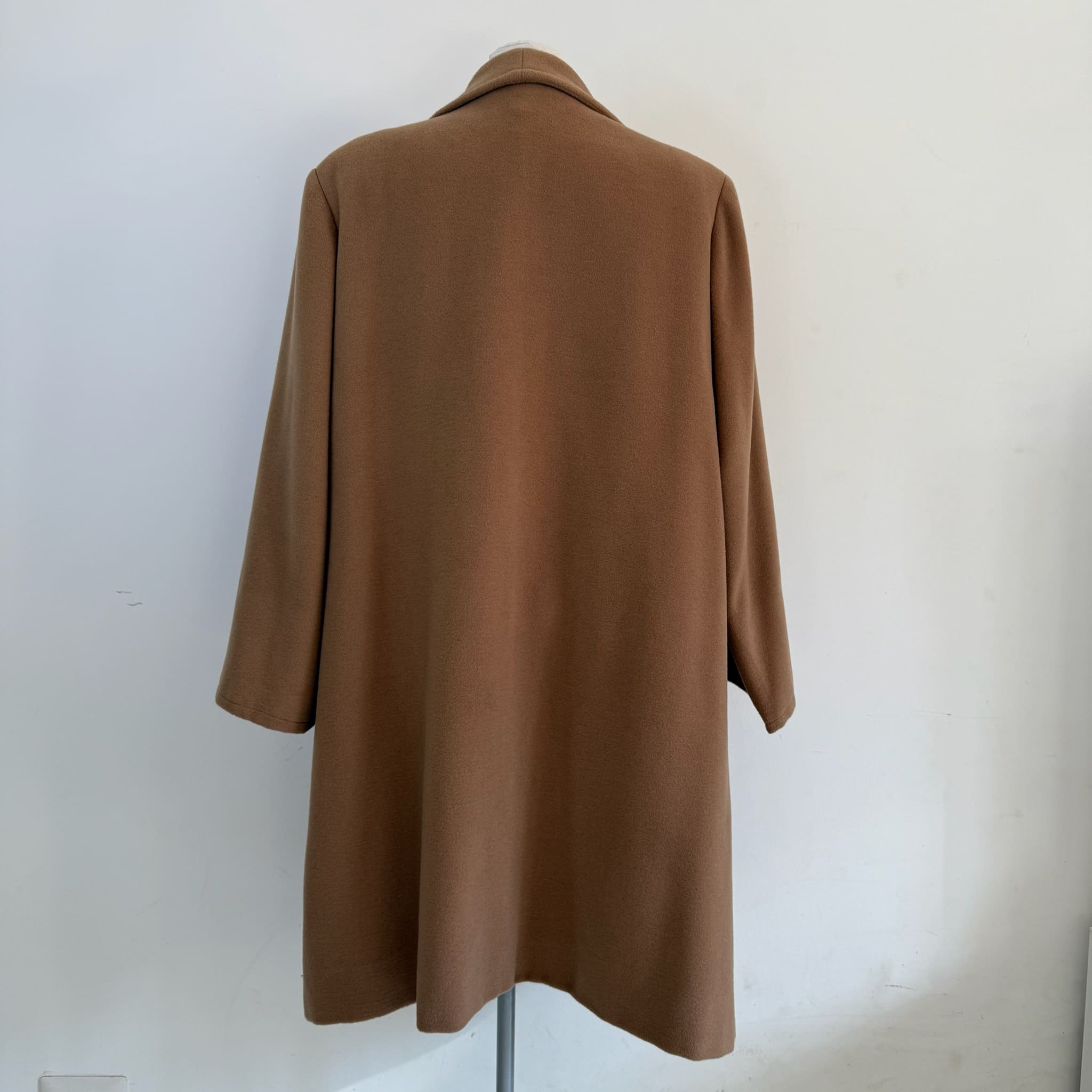 Cappotto cammello in lana vintage