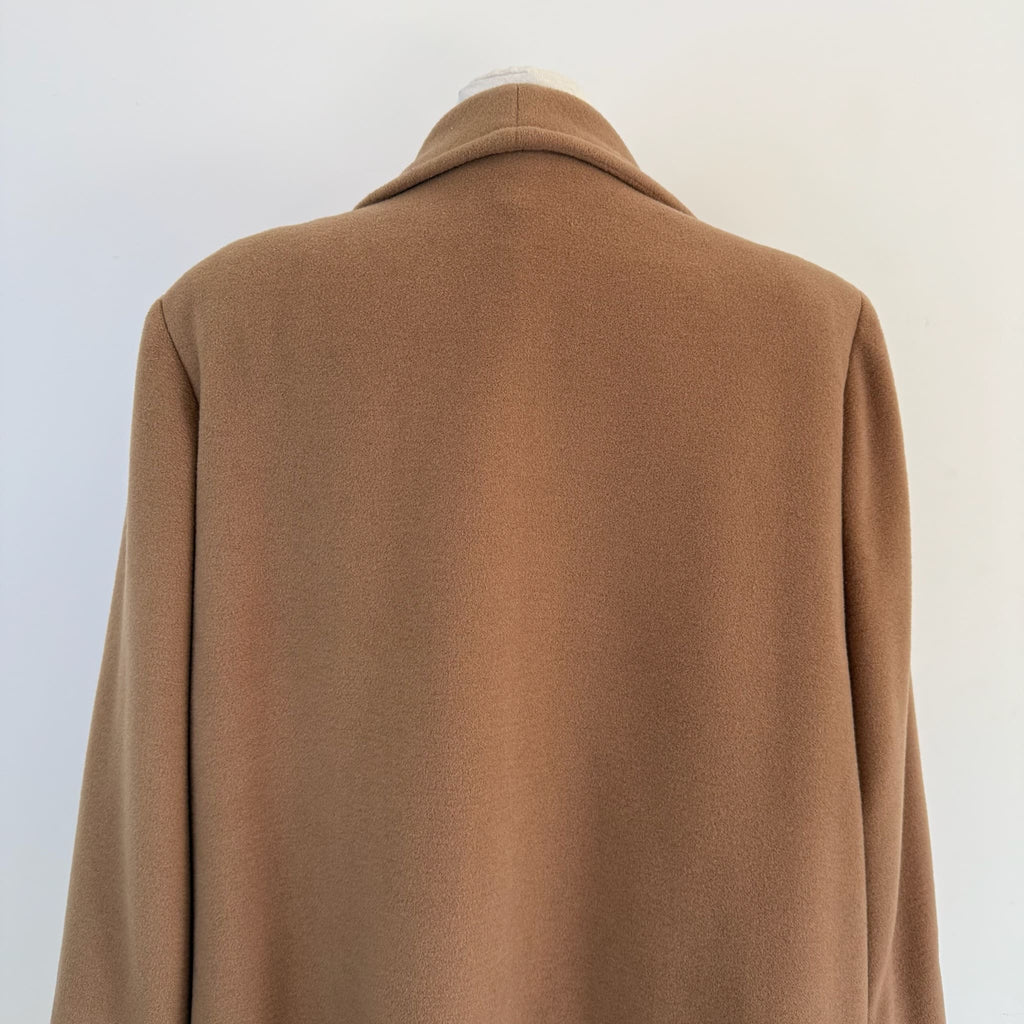 Cappotto cammello in lana vintage