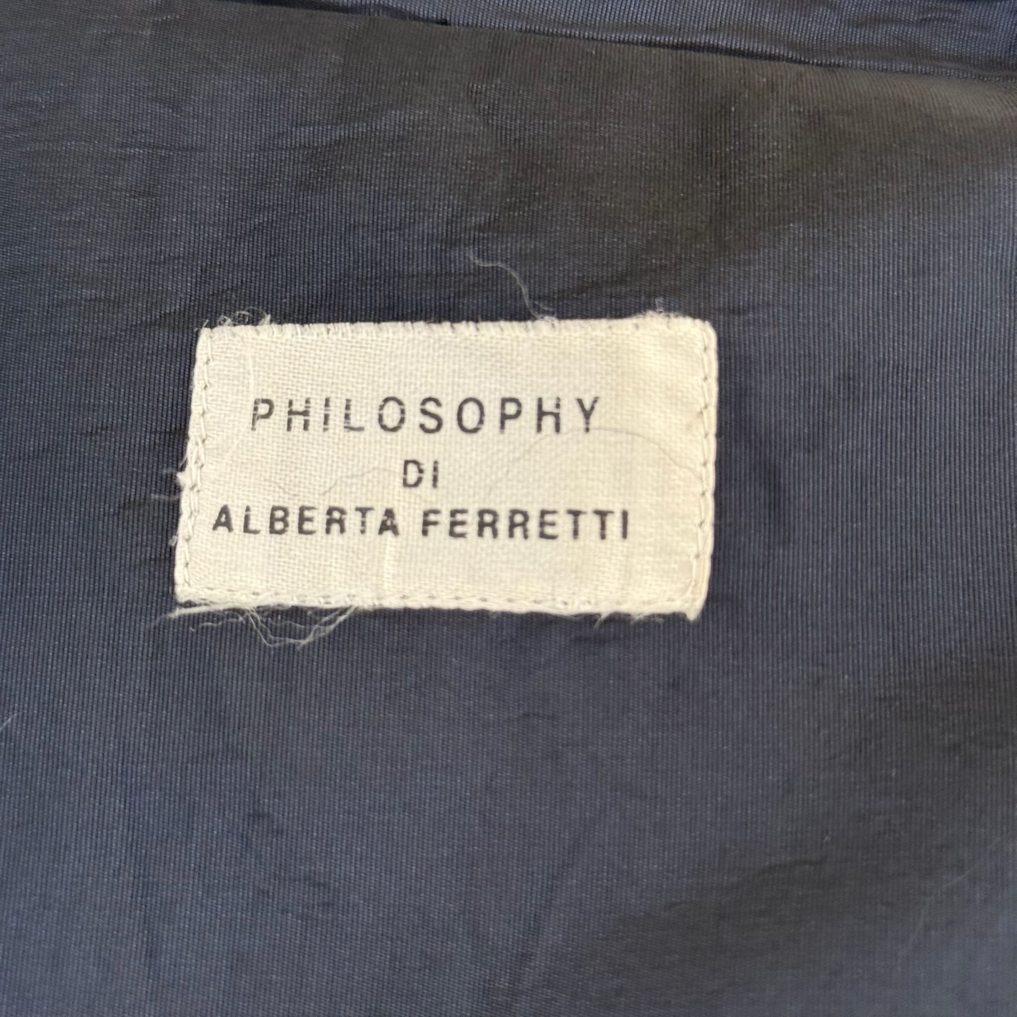 Giacca blu Philosophy di Alberta Ferretti