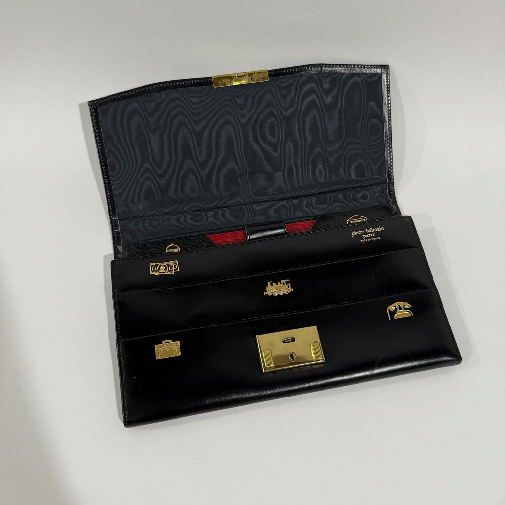 Portafoglio/passaporto Pierrre Balmain pelle vintage