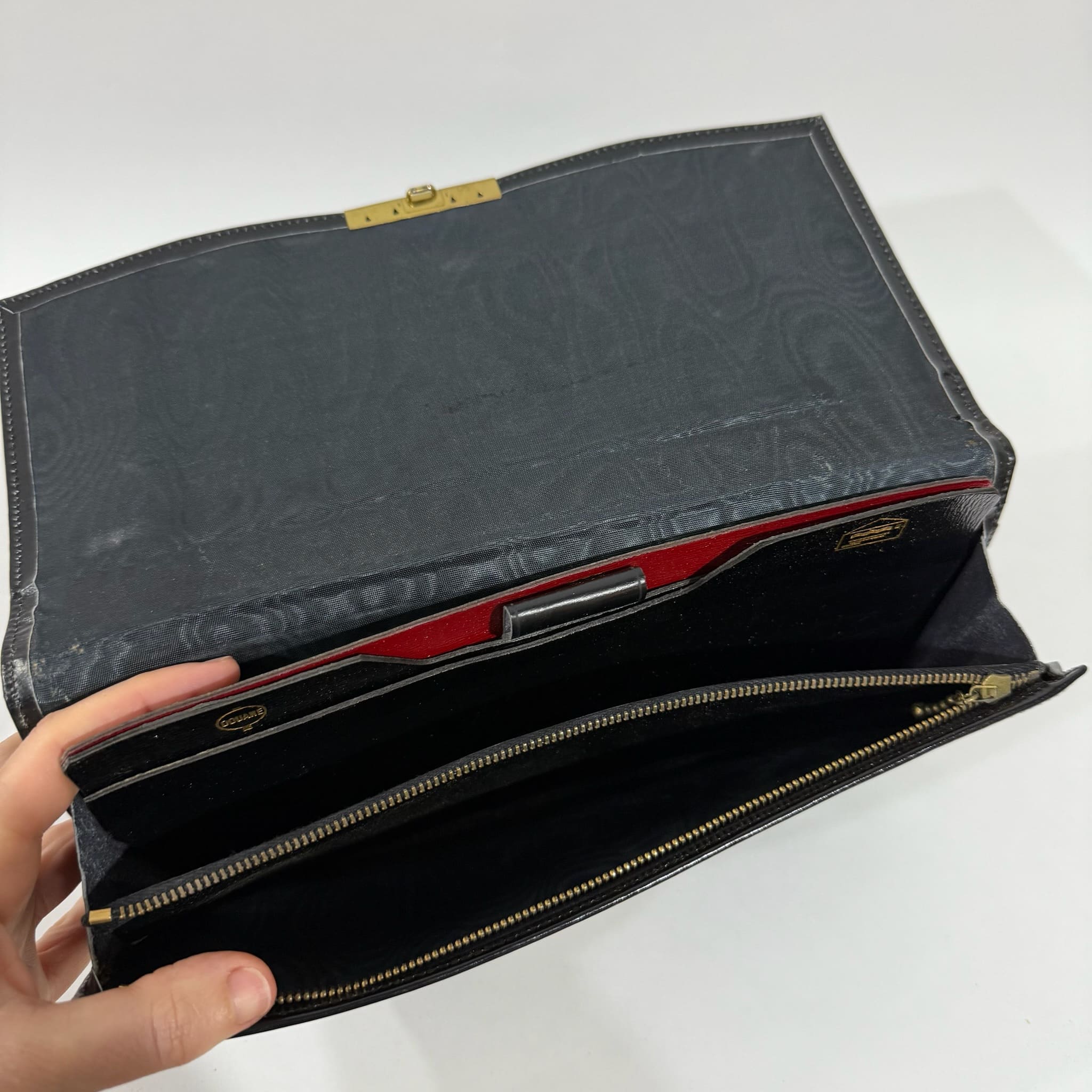 Portafoglio/passaporto Pierrre Balmain pelle vintage