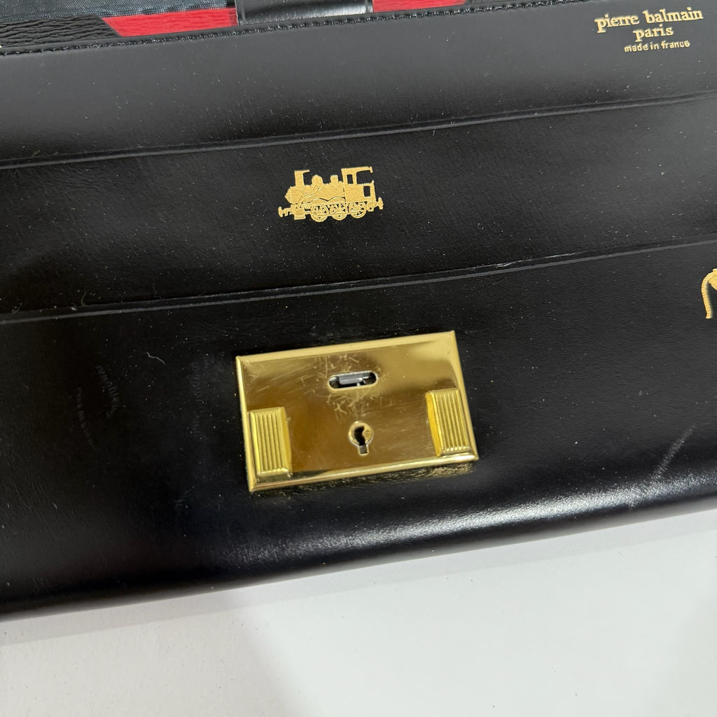Portafoglio/passaporto Pierrre Balmain pelle vintage