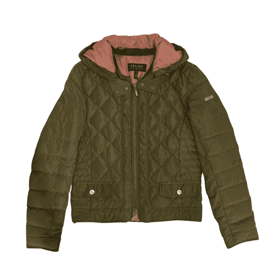 Piumino Escada Sport verde 2000s