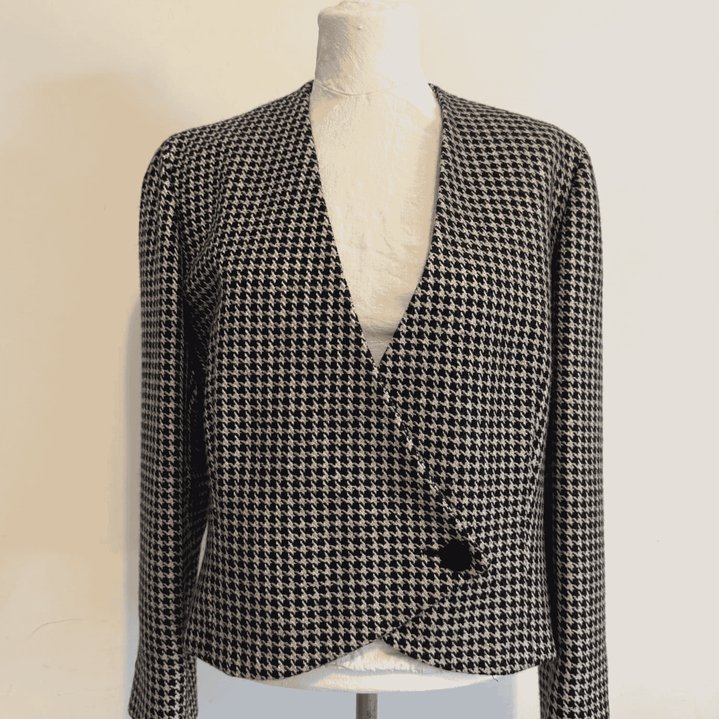 Giacca pied de poule vintage