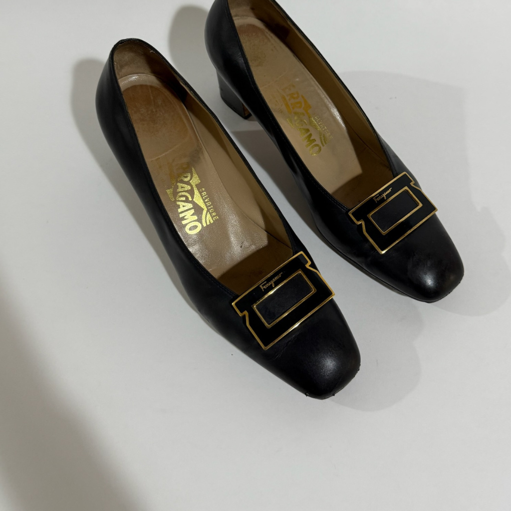 Salvatore Ferragamo décolletté pelle - 37.5